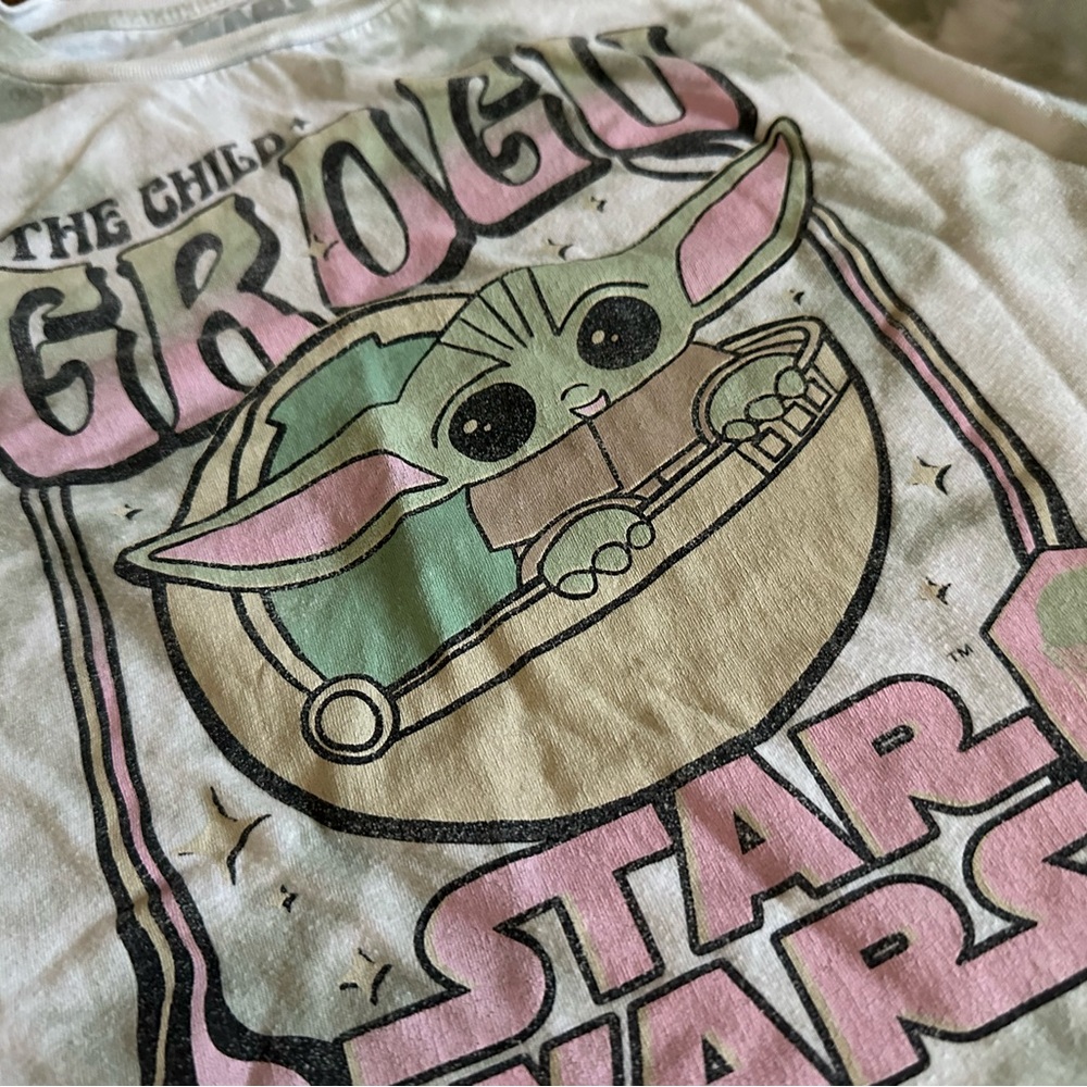 Star Wars Youth Large Long Sleeve Tye-dyed Tee, 10-12